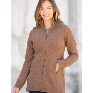 Ibex‎ Reese Merino Wool Jacket Womens XS Tunic Zip Up